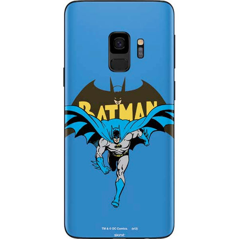 DC Comics Batman Vintage Action Pose Galaxy S9 Skin